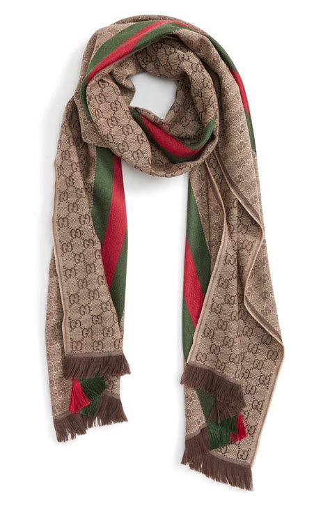 gucci scarf women green|gucci silk neck scarf.